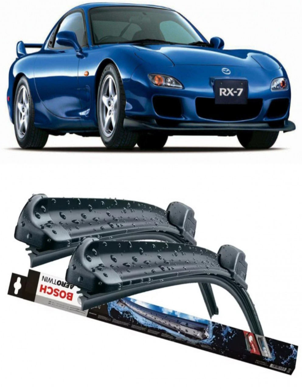 Stergatoare auto dedicat cu masina Mazda 