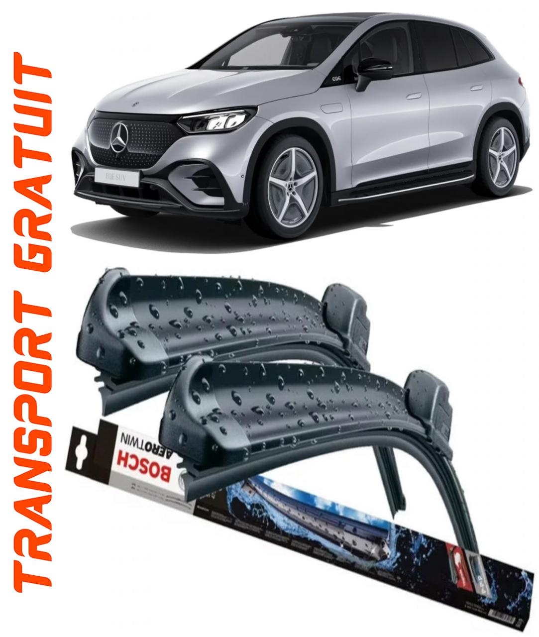 Stergatoare auto dedicat cu masina Mercedes 