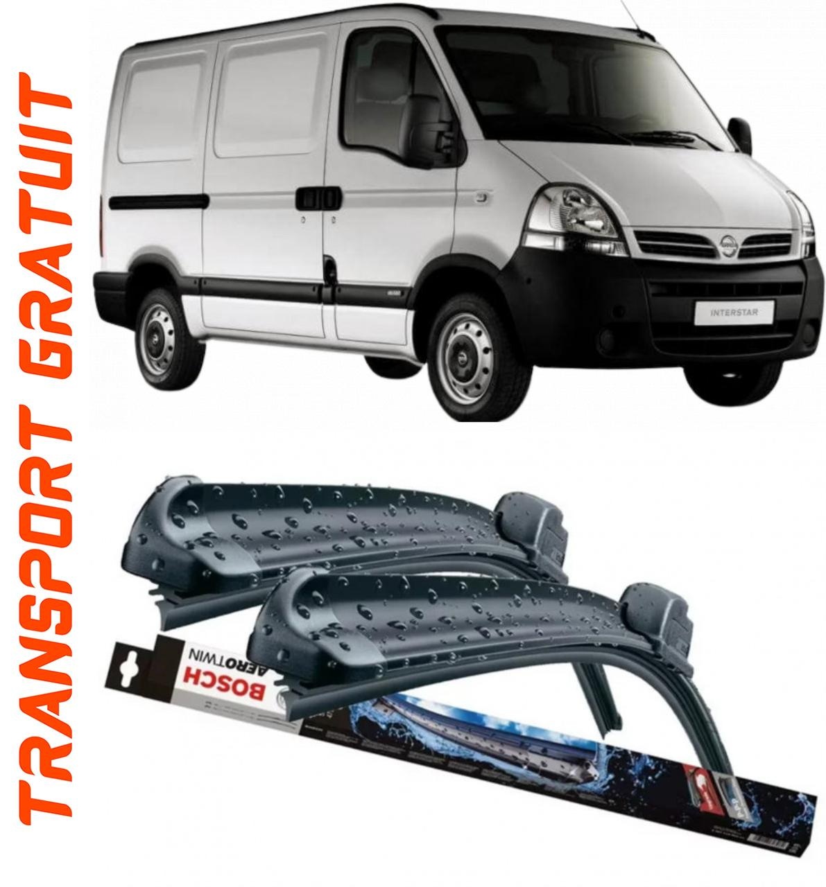 Stergatoare auto dedicat cu masina Nissan Interstar