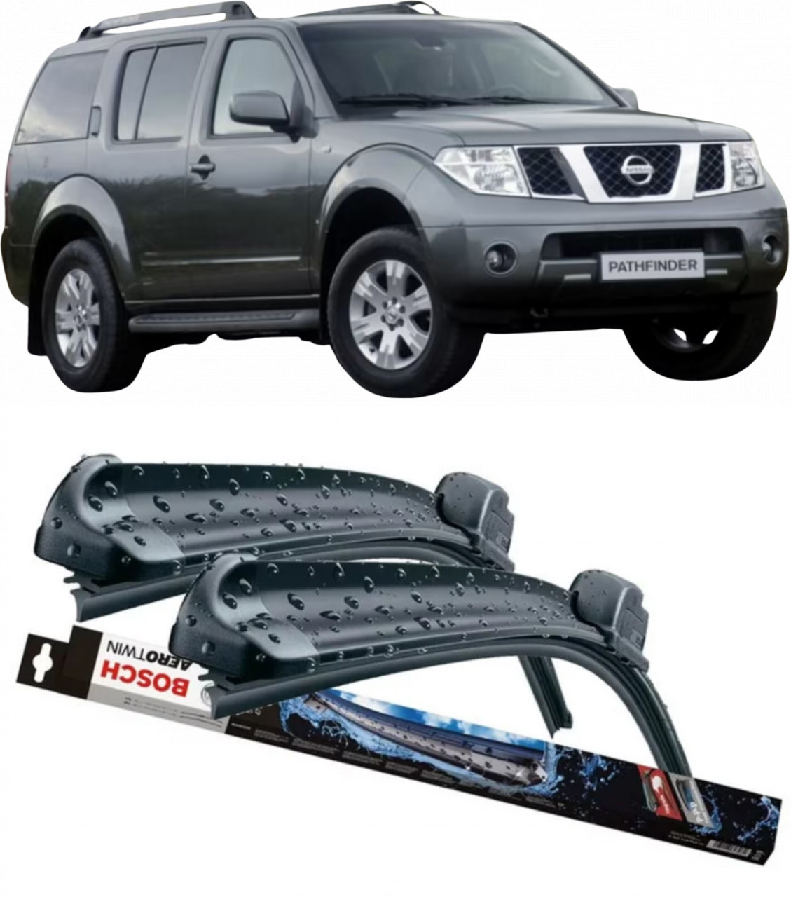 Stergatoare auto dedicat cu masina Nissan Pathfinder