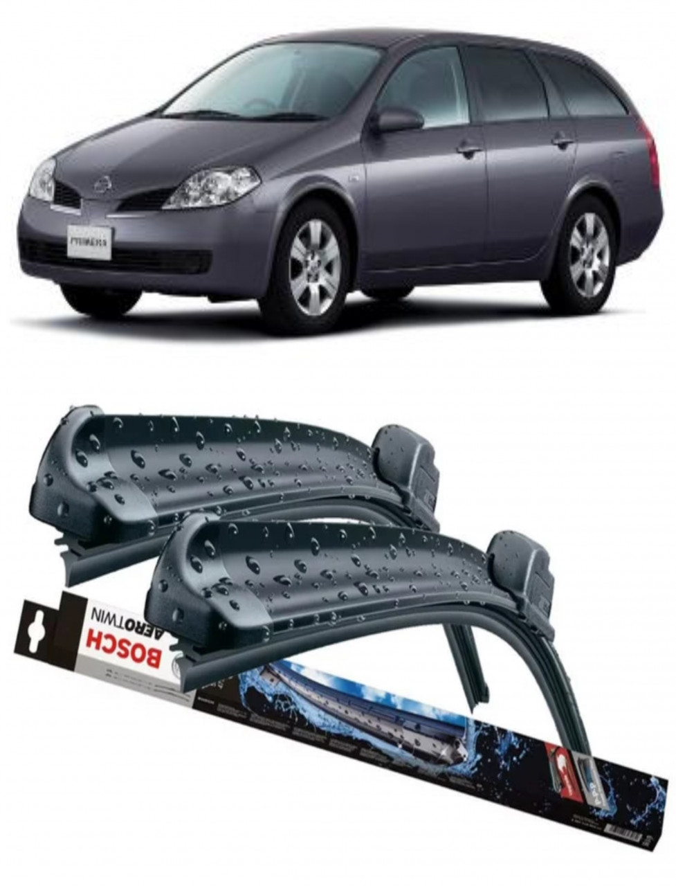 Stergatoare auto dedicat cu masina Nissan Primera