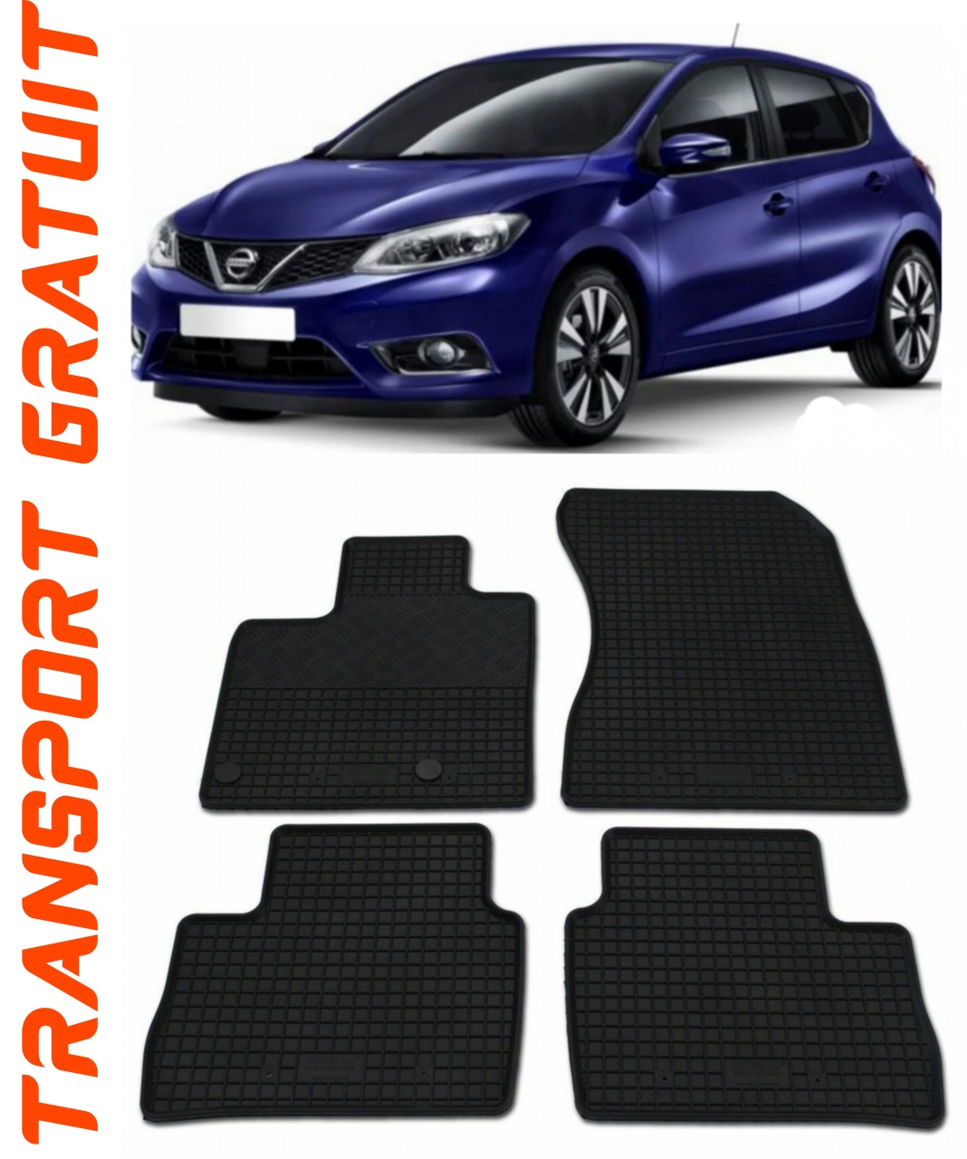 Covorase auto pentru masina ta Nissan Pulsar