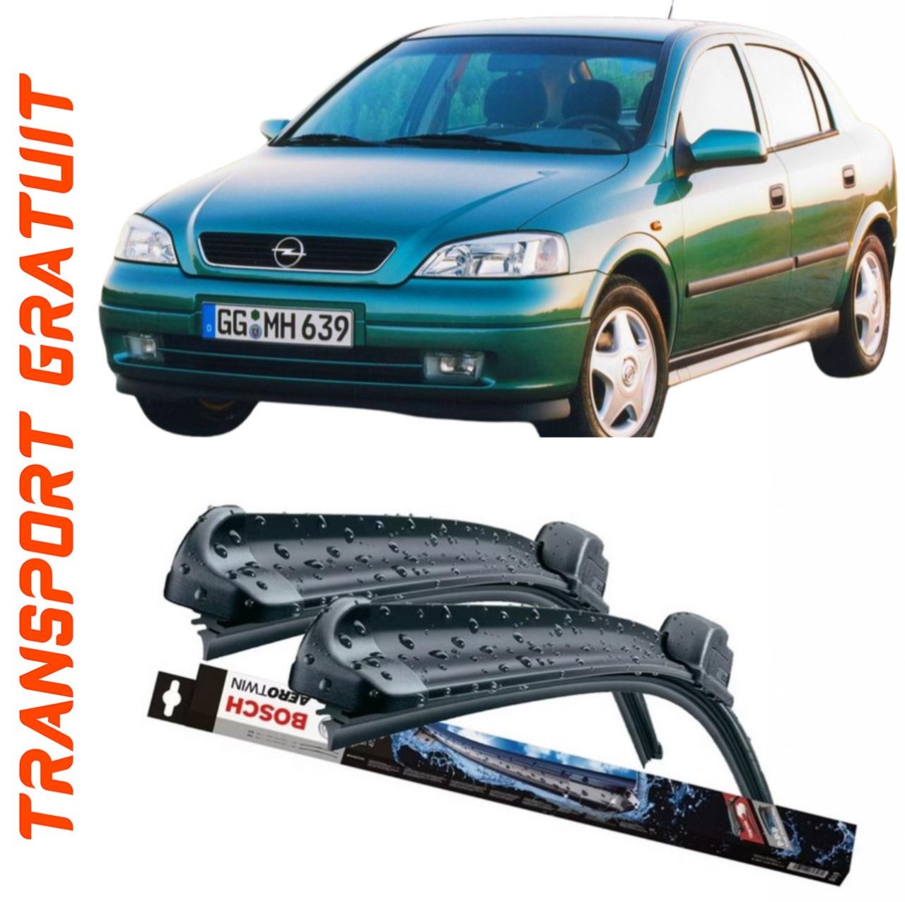 Stergatoare auto dedicat cu masina Opel