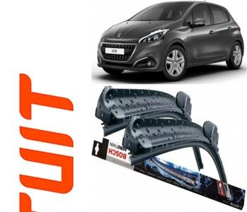 Stergatoare auto dedicat cu masina Peugeot 208