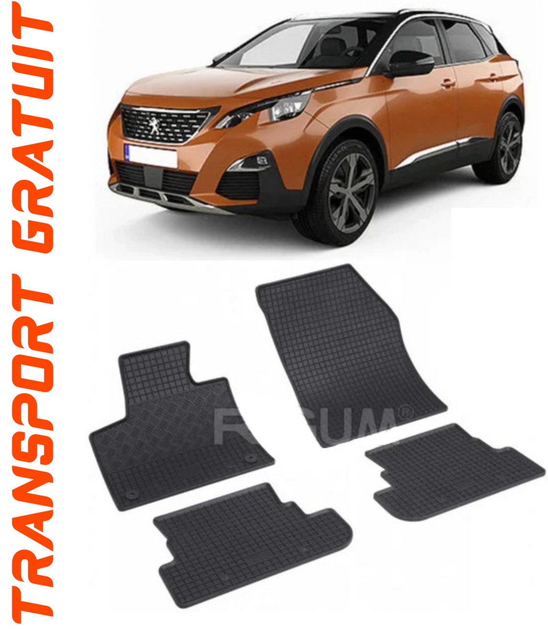Covorase auto pentru masina ta Peugeot 3008