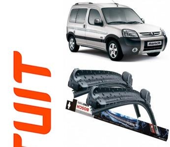 Stergatoare auto dedicat cu masina Peugeot Partner