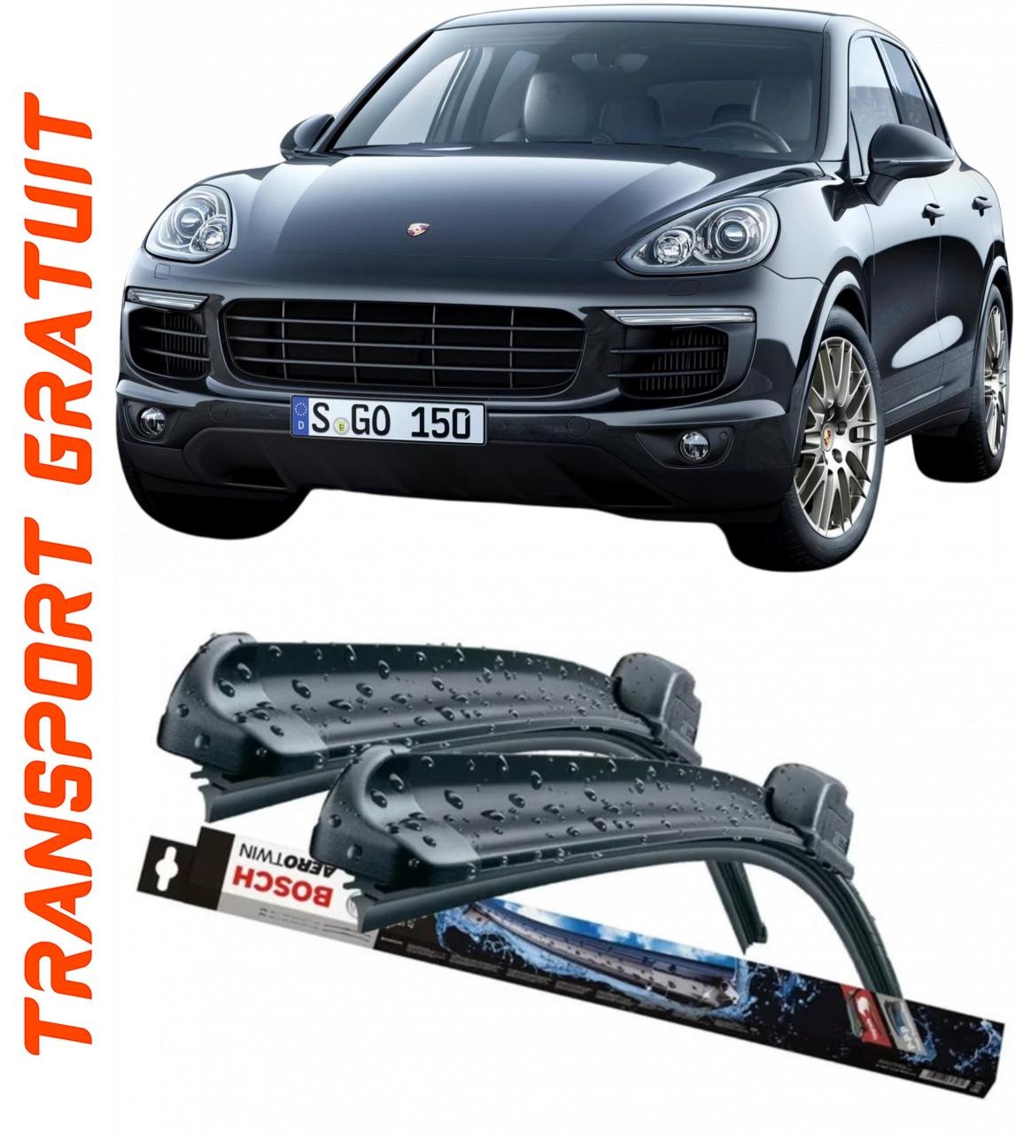 Stergatoare auto dedicat cu masina Porsche Cayenne
