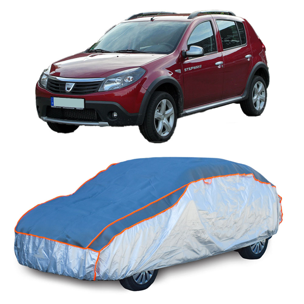 Prelata Antigrindina pentru auto Dacia Sandero Stepway (2008-2012) - husa protectie antigrindina si intemperii meteo severe - anti-grindina vijelii furtuni pentru auto