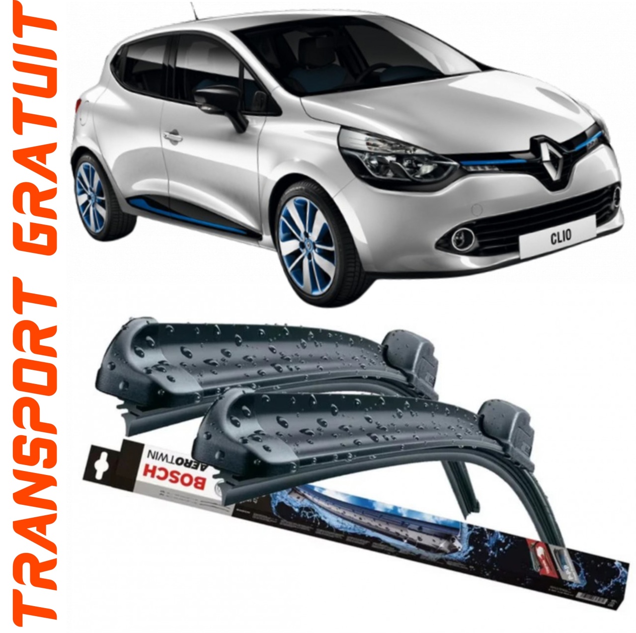 Stergatoare auto dedicat cu masina Renault