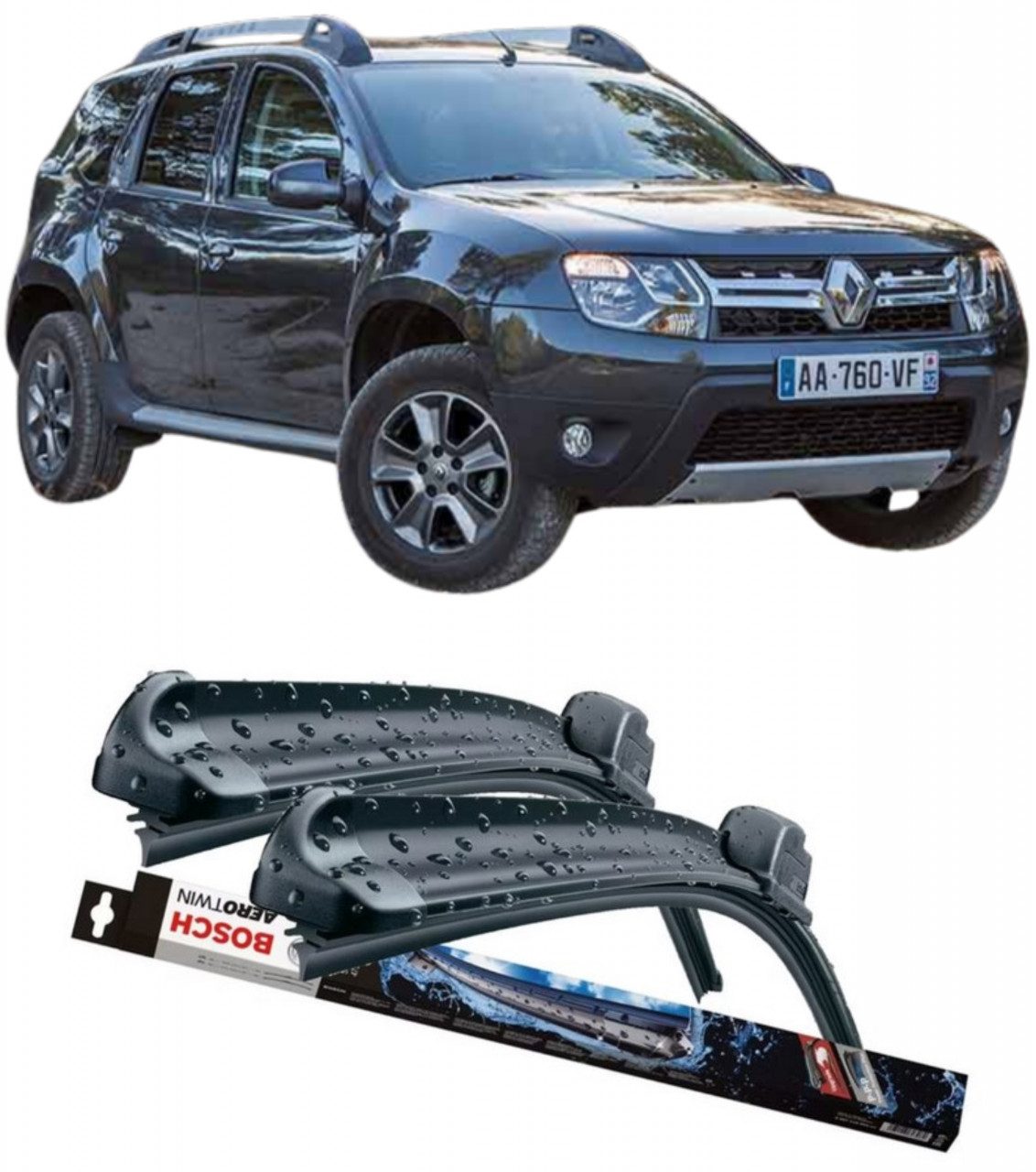 Stergatoare auto dedicat cu masina Renault Duster