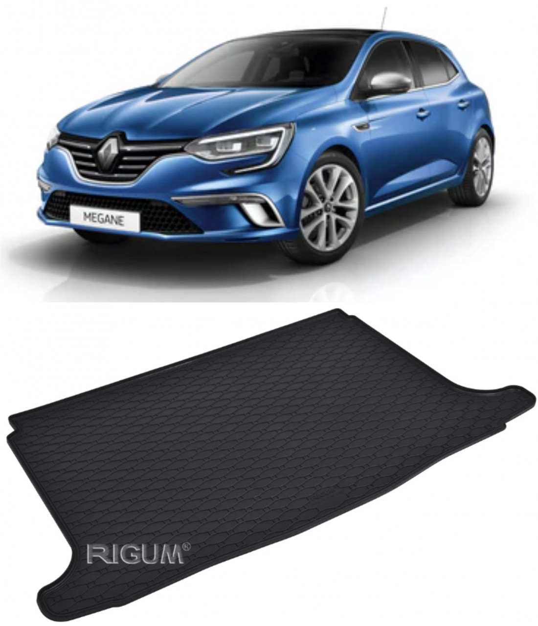 Tavita portbagaj auto dedicata pentru masina Renault Megane