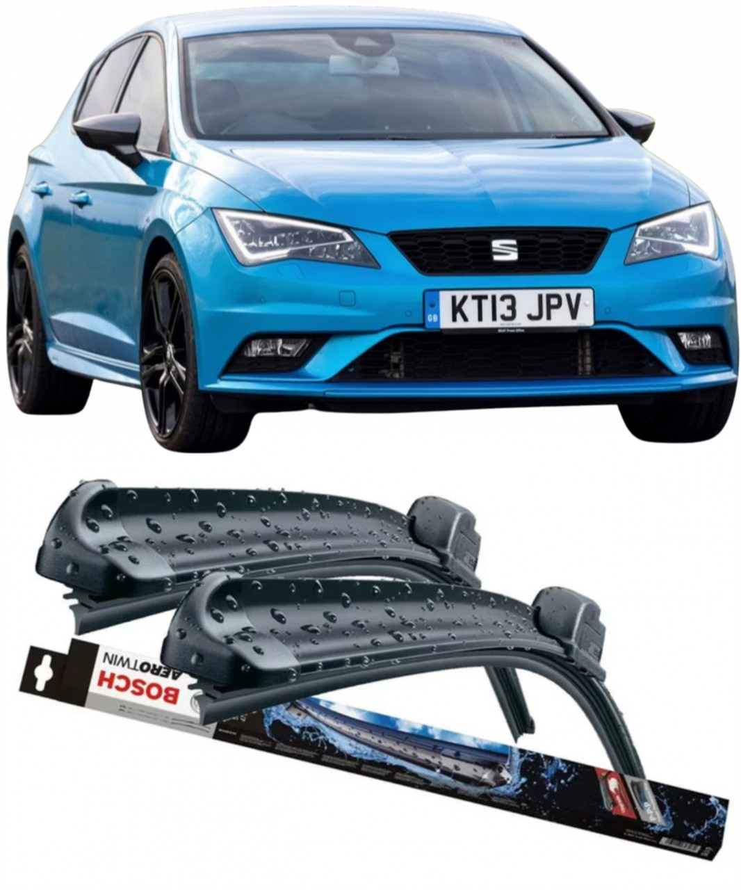 Stergatoare auto dedicat cu masina Seat Leon