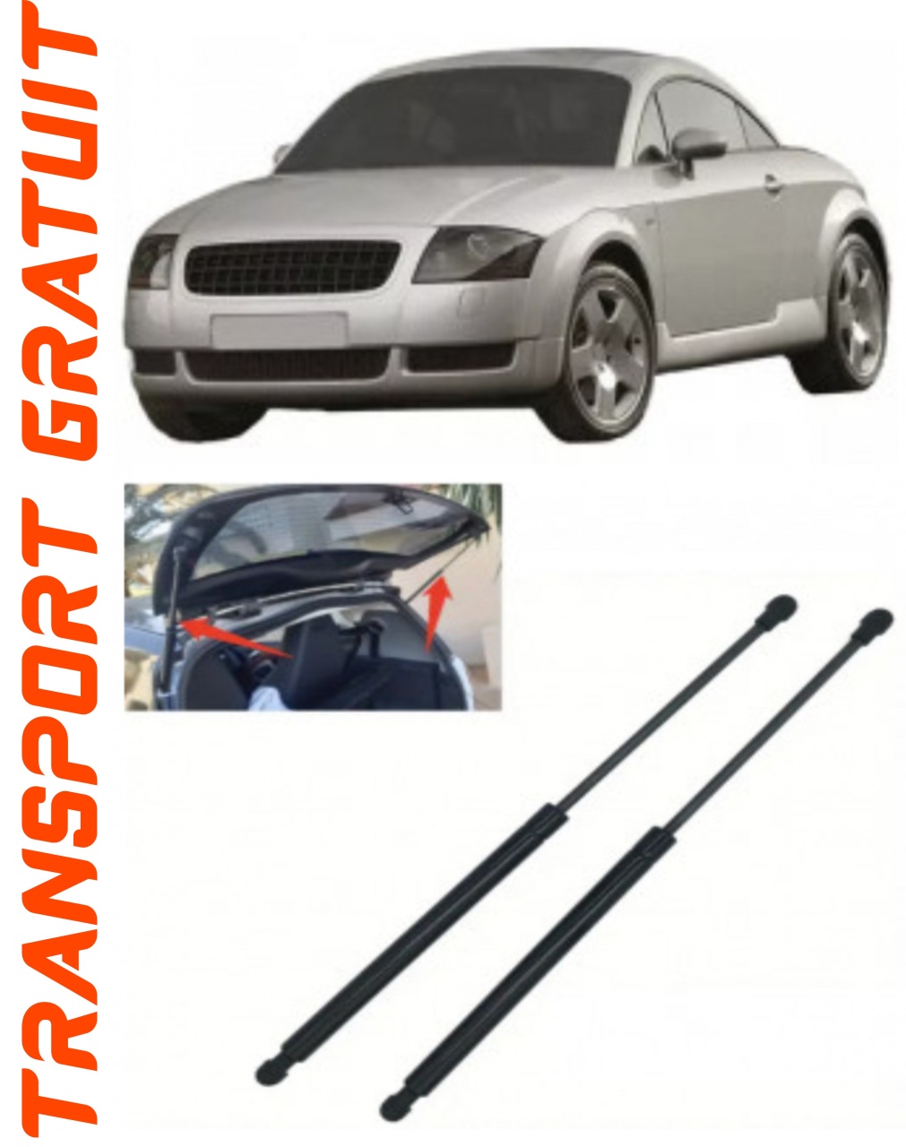 Set 2 amortizoare Haion portbagaj pentru masina AUDI TT