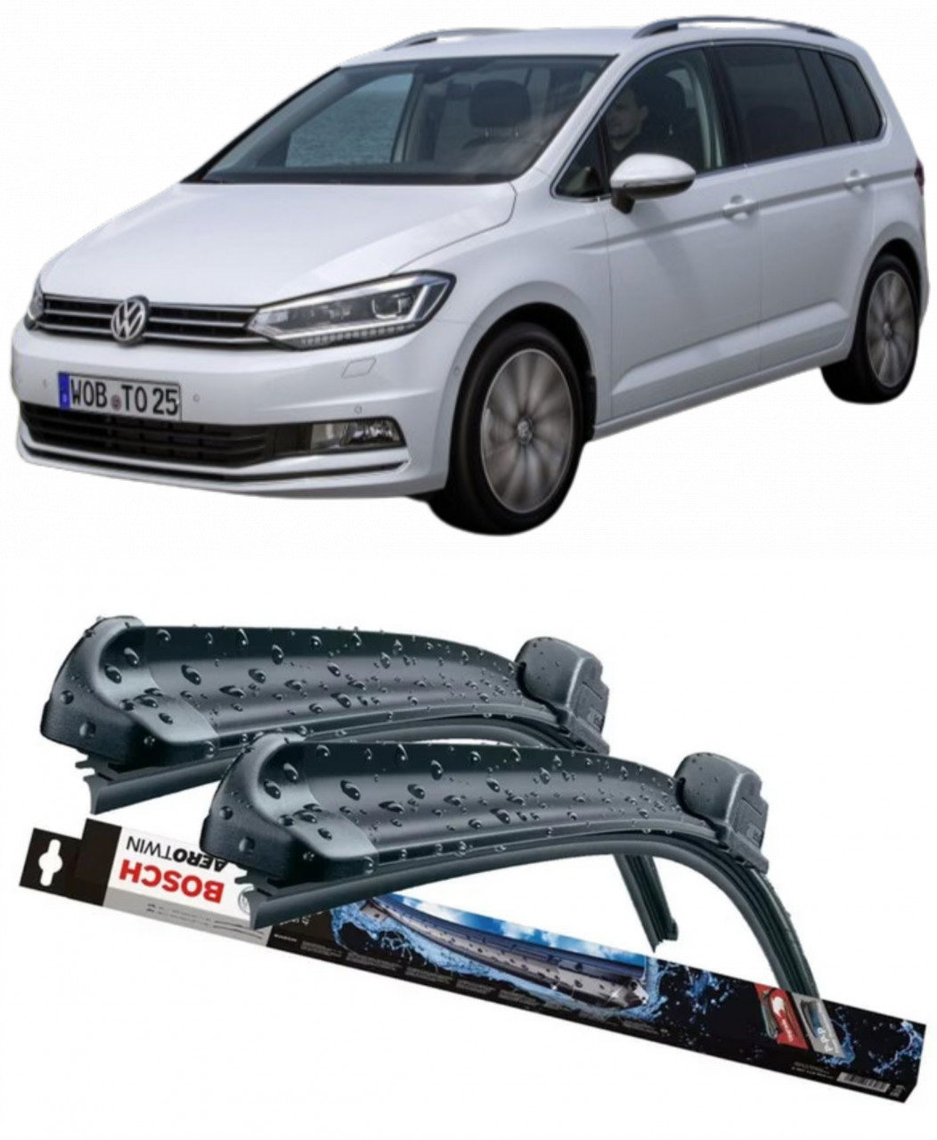 Stergatoare auto dedicat cu masina VOLKSWAGEN Touran