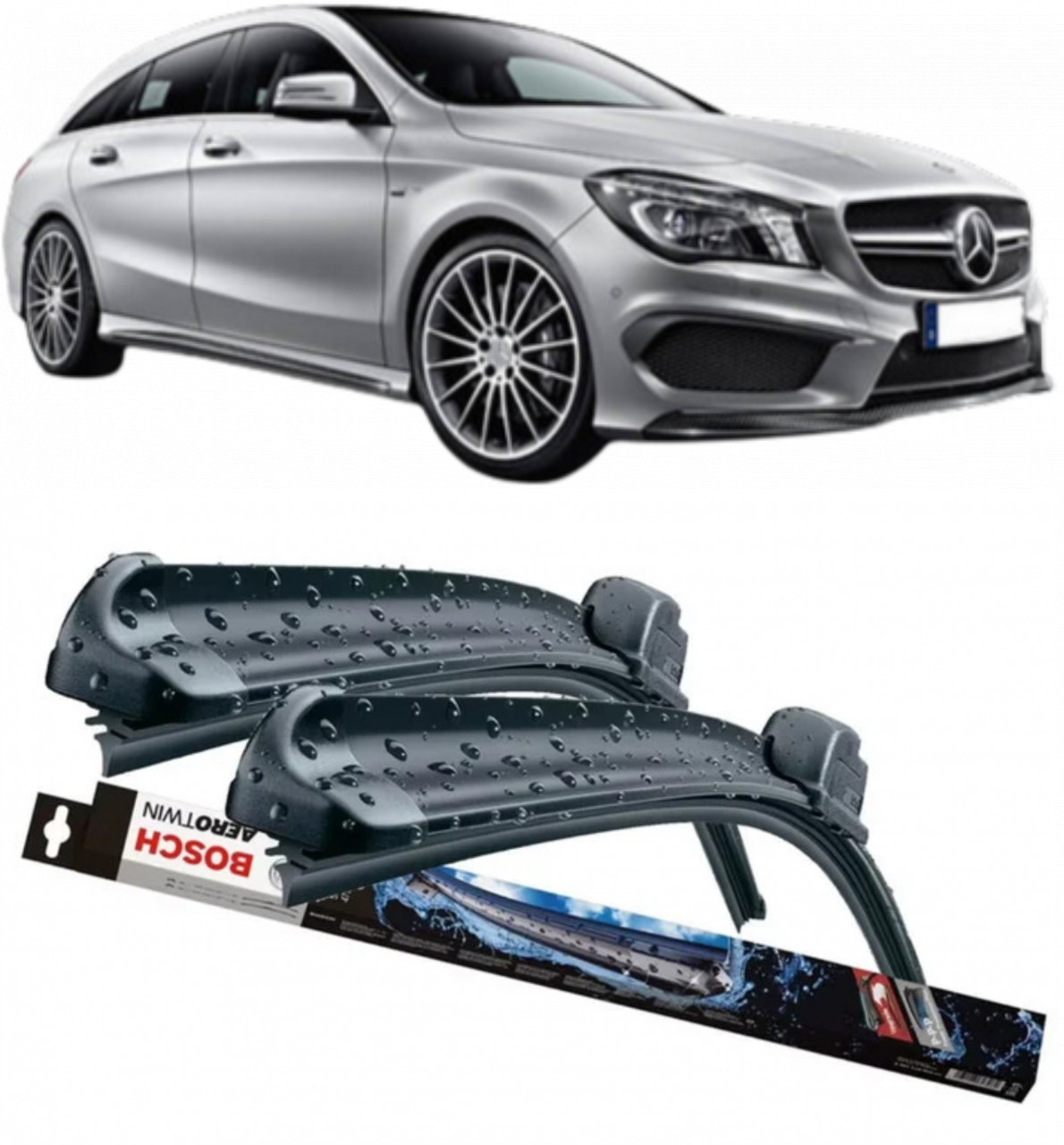 Stergatoare auto dedicat cu masina Mercedes Cla