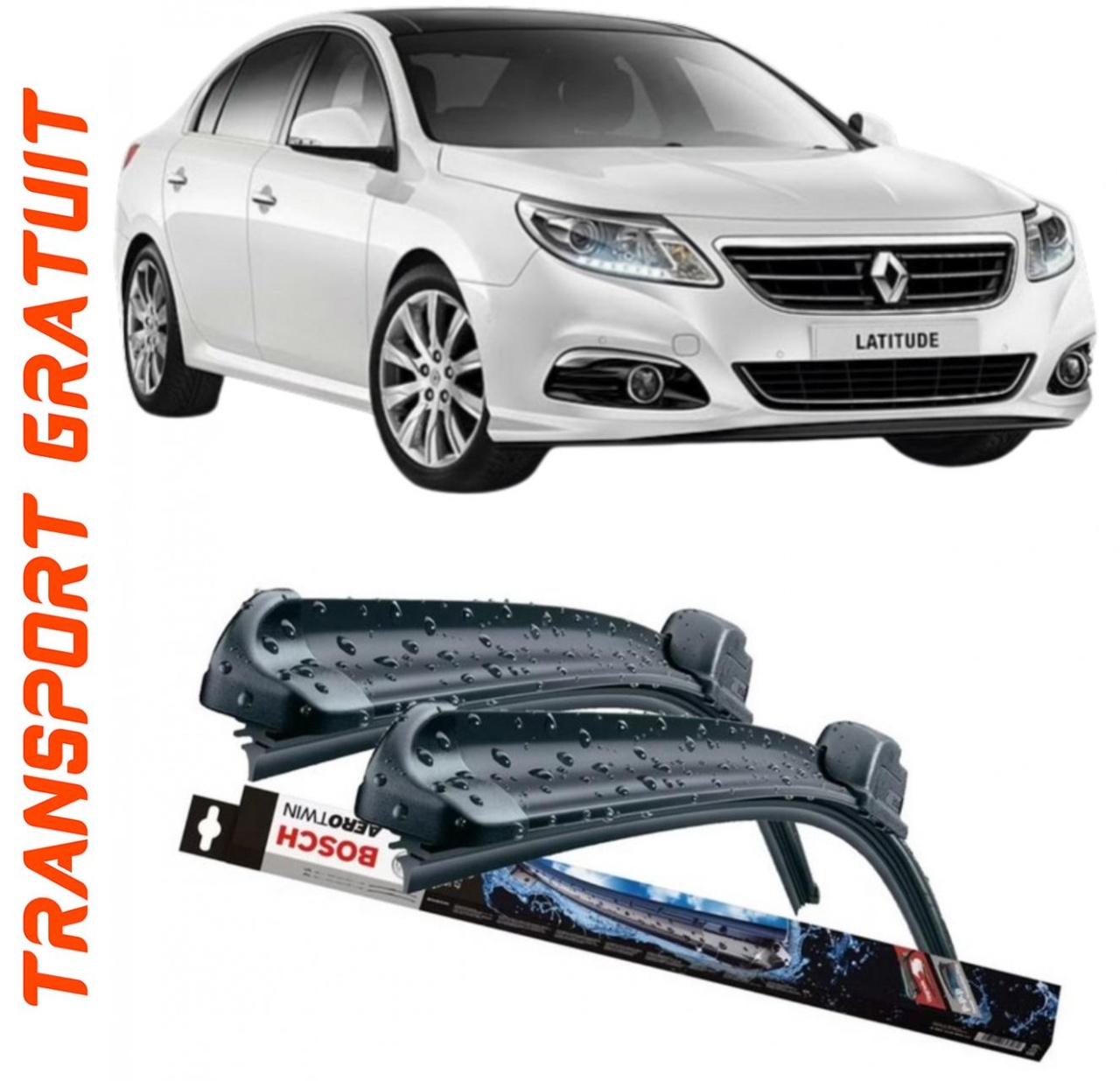 Stergatoare auto dedicat cu masina Renault Latitude