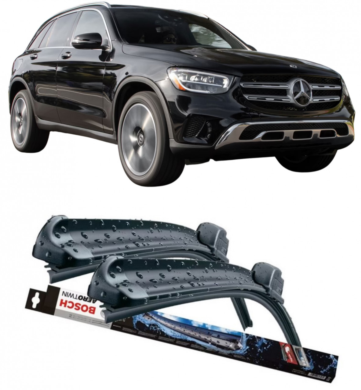 Stergatoare auto dedicat cu masina Mercedes Glc