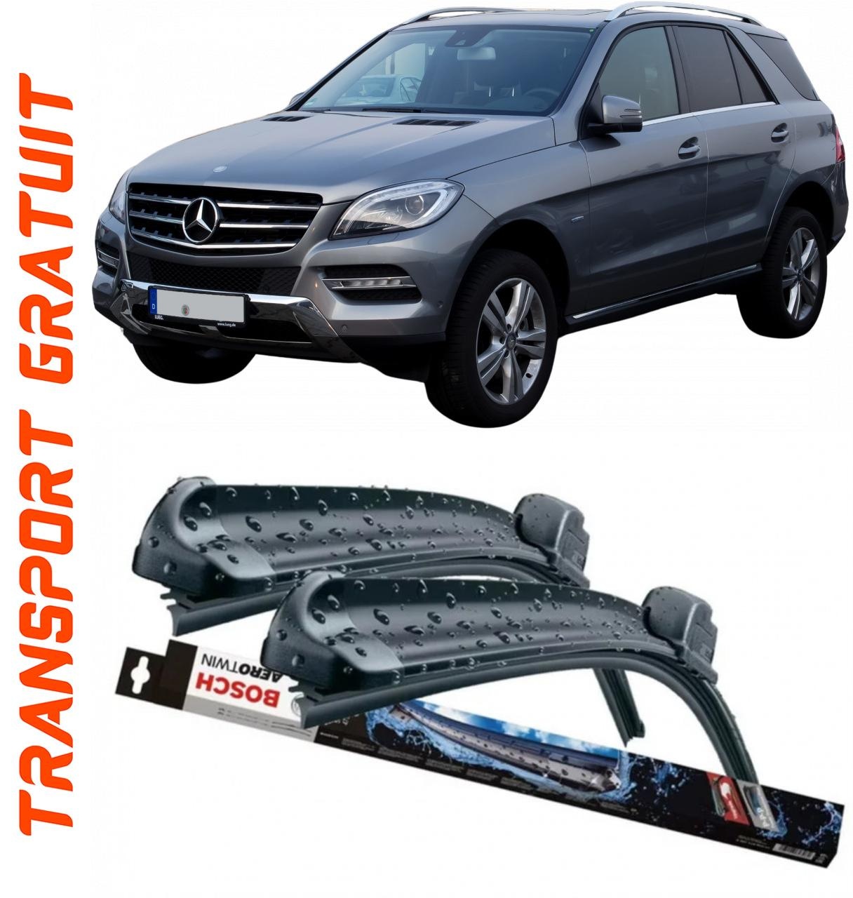 Stergatoare auto dedicat cu masina Mercedes M