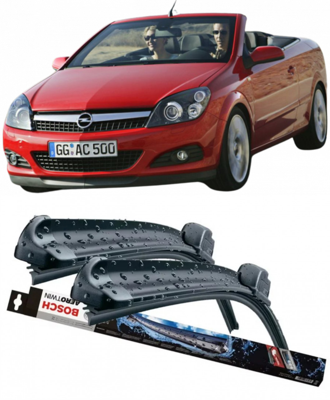 Stergatoare auto dedicat cu masina Opel Astra