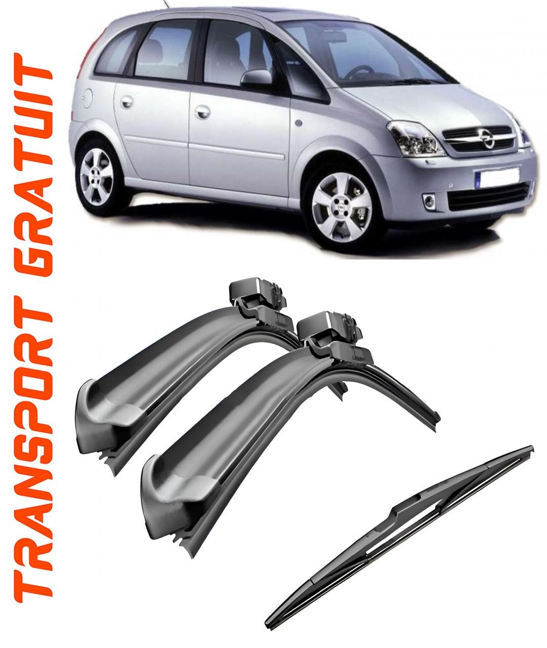 Stergatoare auto dedicat cu masina Opel Meriva