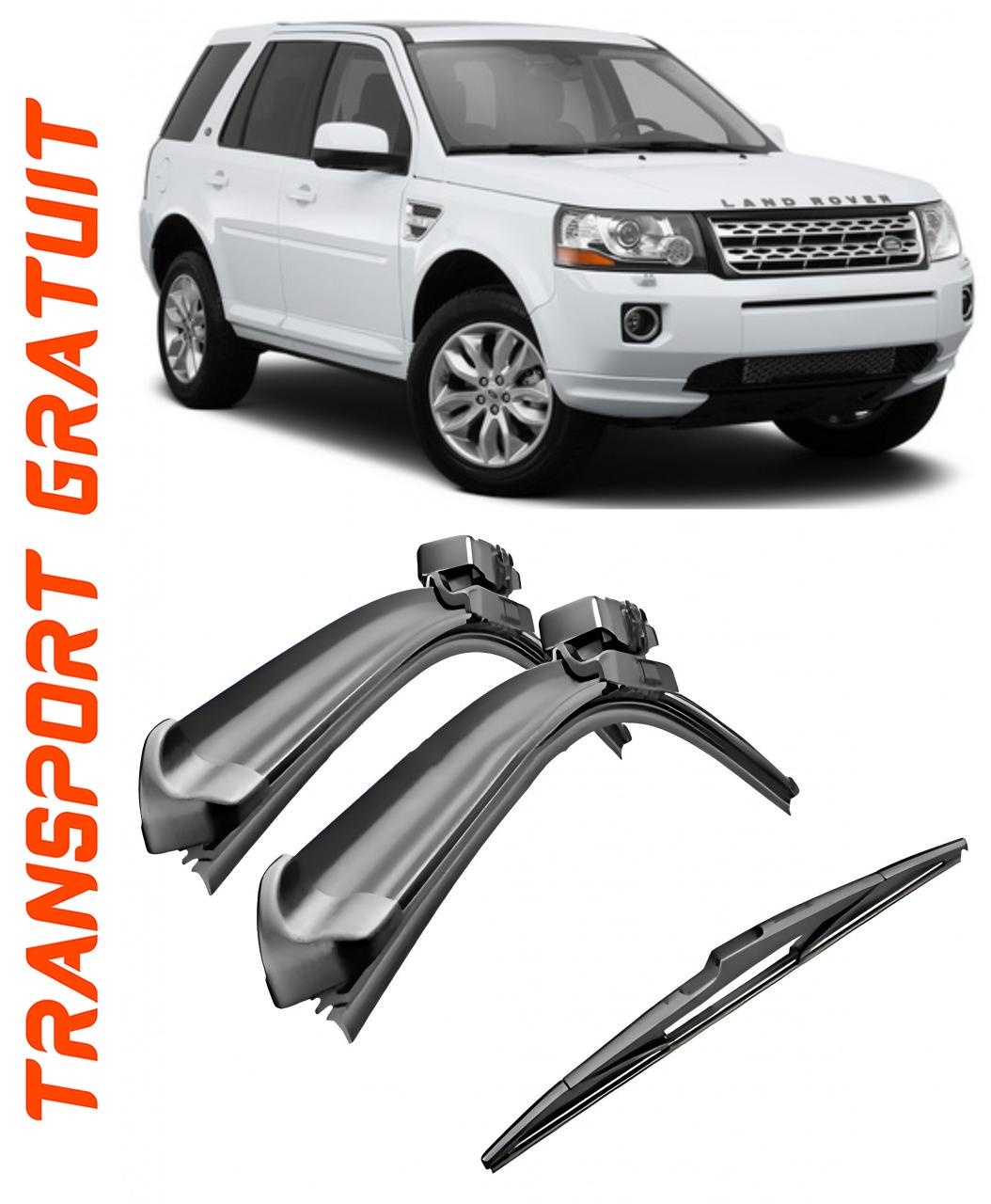 Stergatoare auto dedicat cu masina Land Rover Freelander