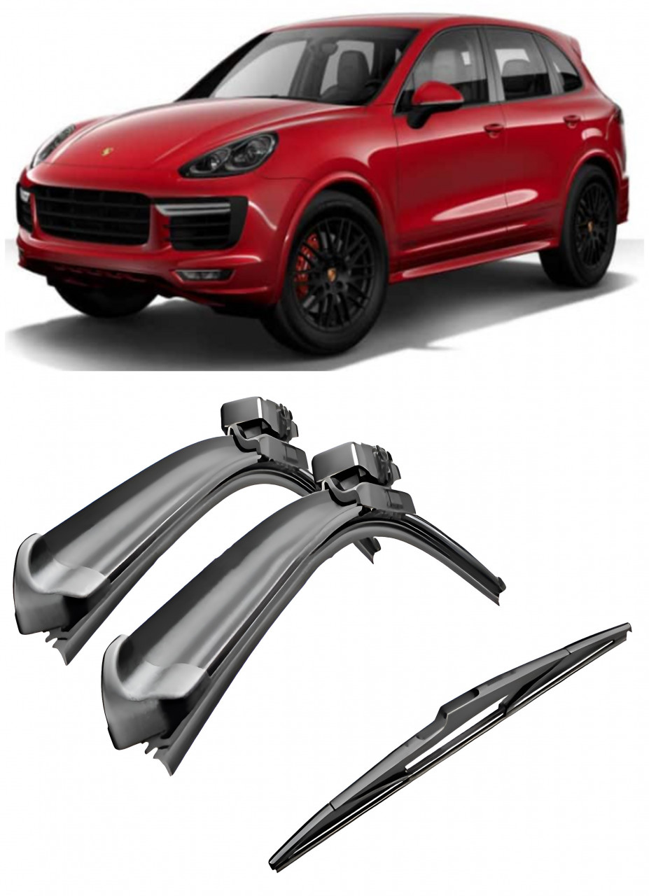 Stergatoare auto dedicat cu masina Porsche Cayenne