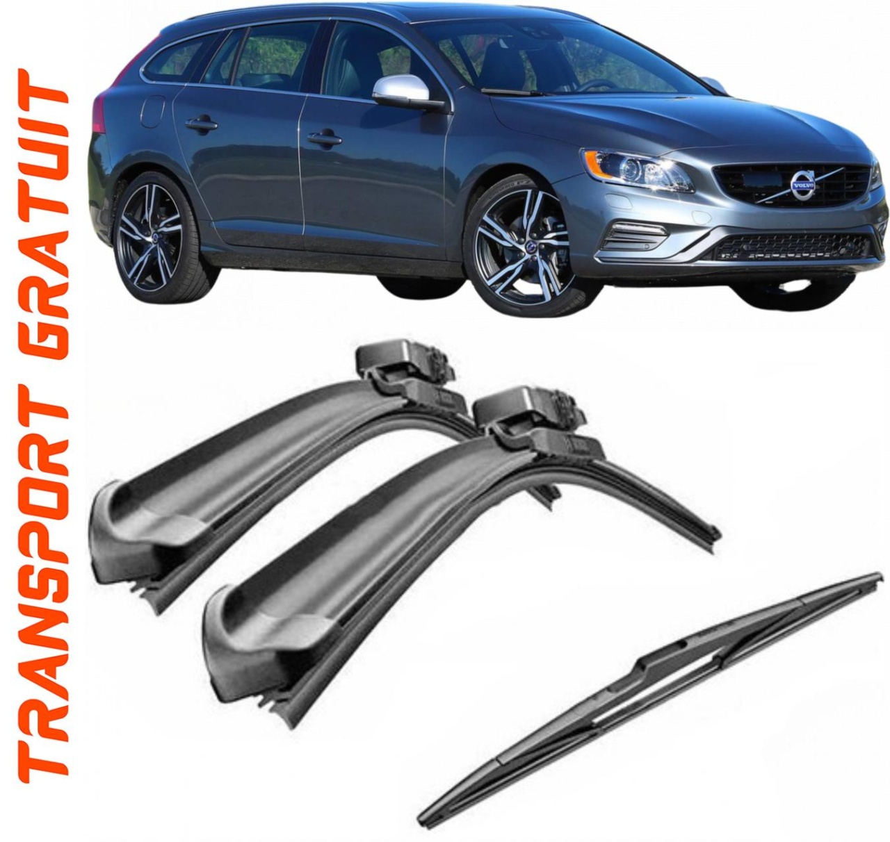 Stergatoare auto dedicat cu masina Volvo V60