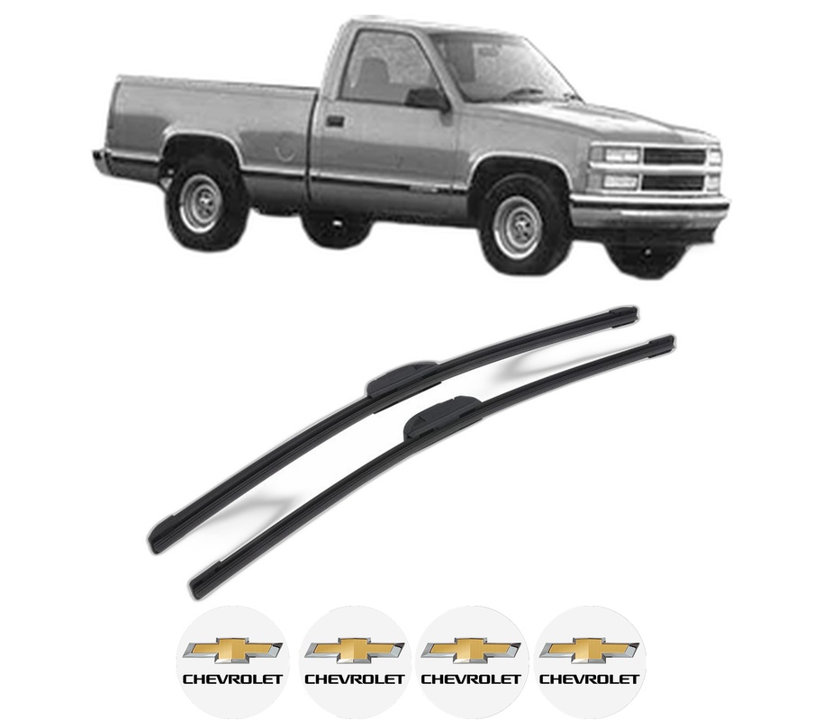Set stergatoare auto CHEVROLET SILVERADO 1500 din 2007, pentru parbriz auto, 2 bucati, Bosch Aerotwin Retrofit, din cauciuc siliconat rezistent, 4 Stickere Auto CHEVROLET