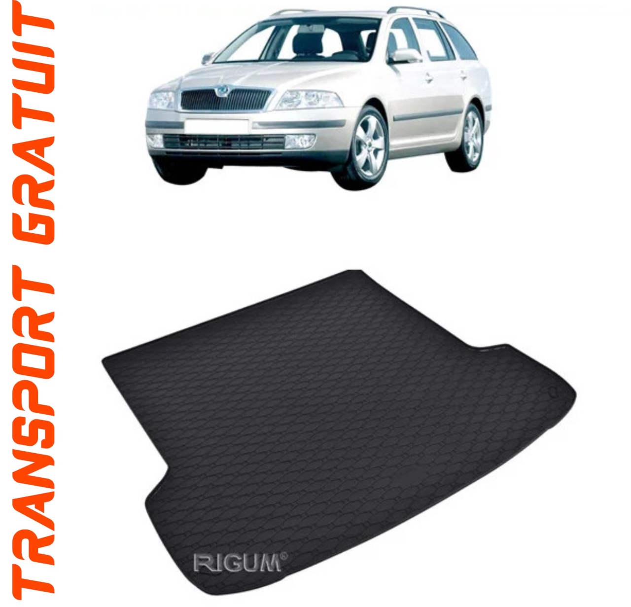 Tavita portbagaj auto dedicata pentru masina SKODA Octavia I