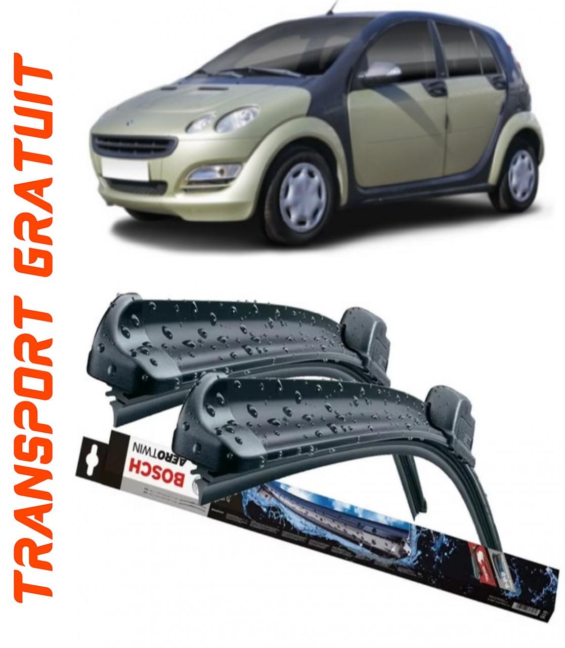Stergatoare auto dedicat cu masina Smart