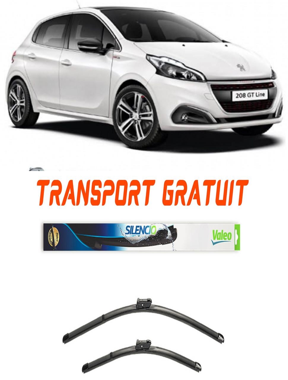Set Stergatoare auto dedicate pentru masina Peugeot 208