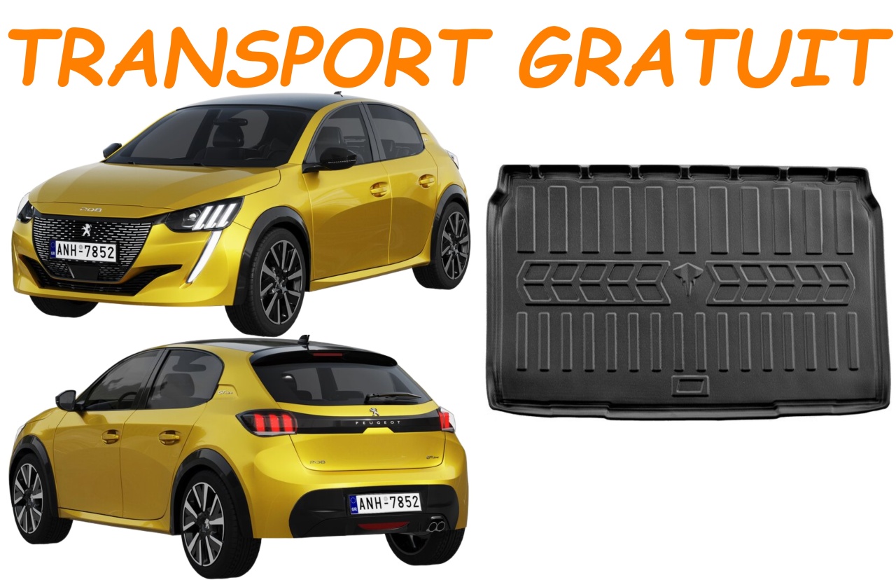 Tavita portbagaj auto dedicata pentru haionul masinii tale Peugeot 208