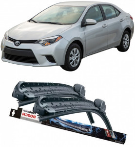 Stergatoare auto dedicat cu masina Toyota Corolla
