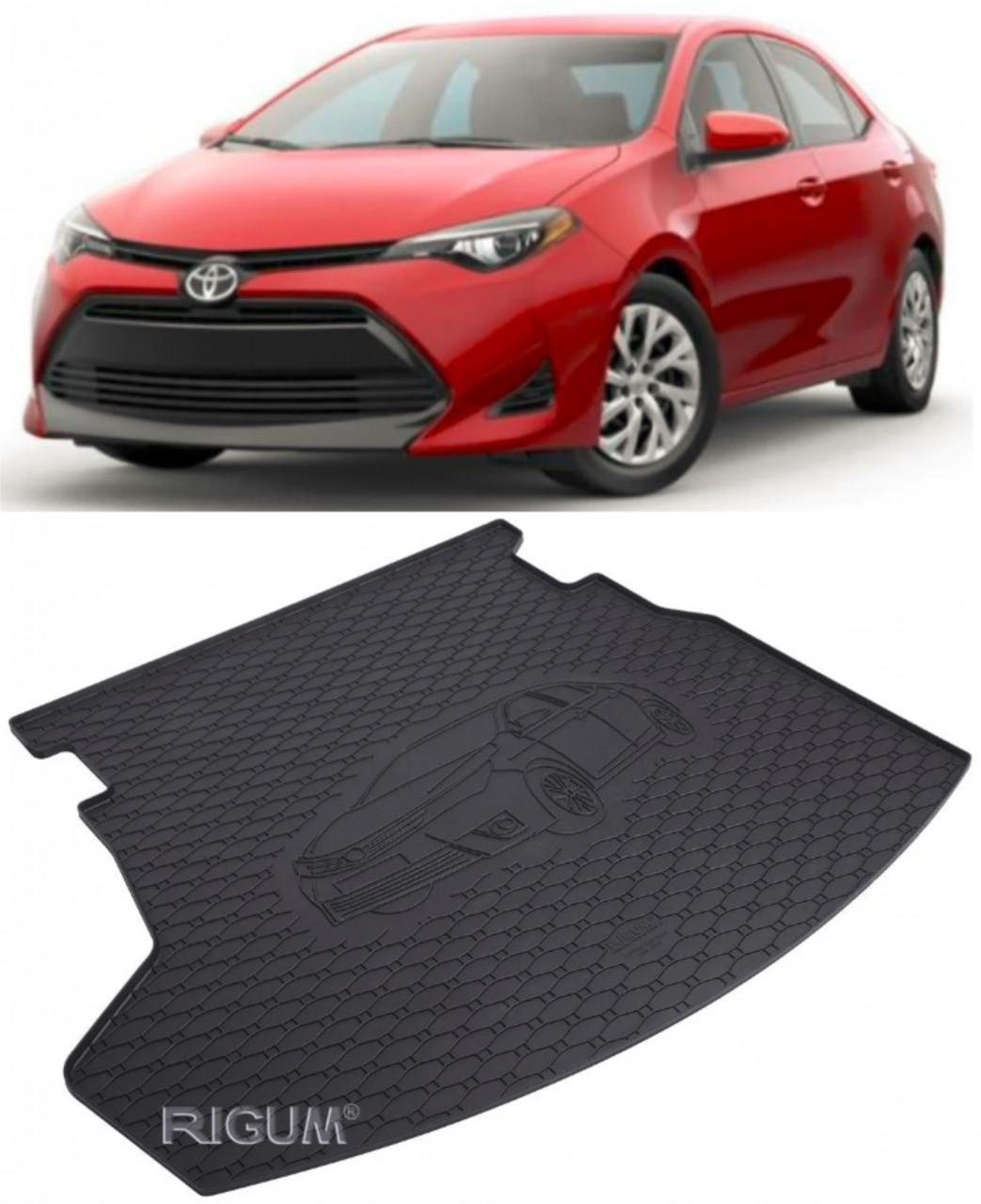 Tavita portbagaj auto dedicata pentru masina Toyota Corolla