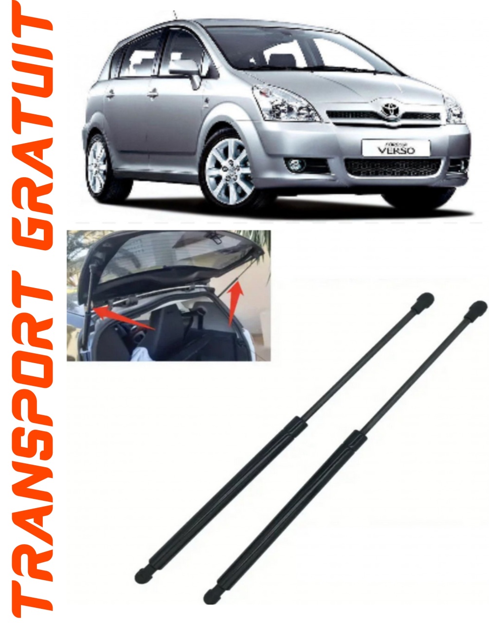 Set 2 amortizoare Haion portbagaj pentru masina Toyota Corolla Verso