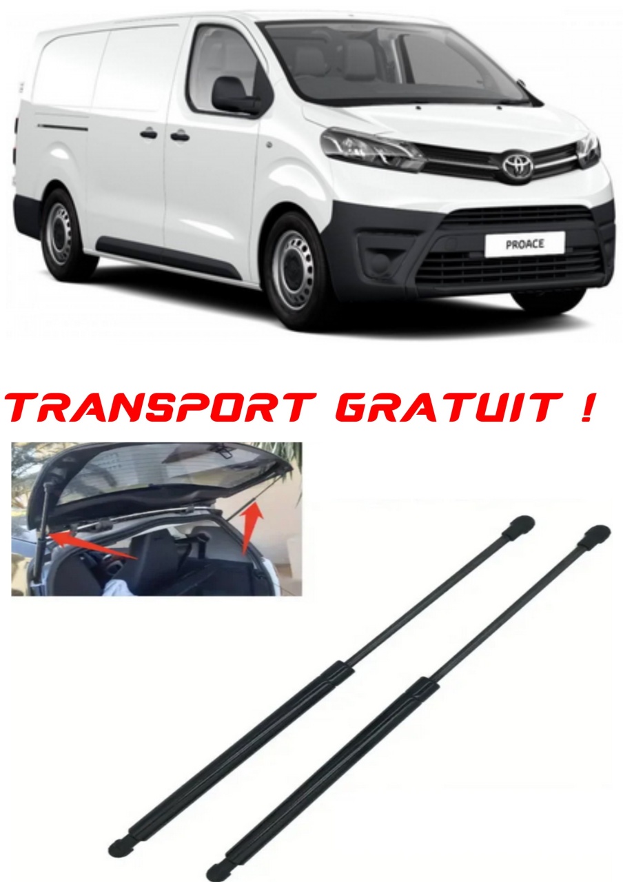 Set 2 amortizoare Haion portbagaj pentru masina Toyota PROACE Van (MDZ_)