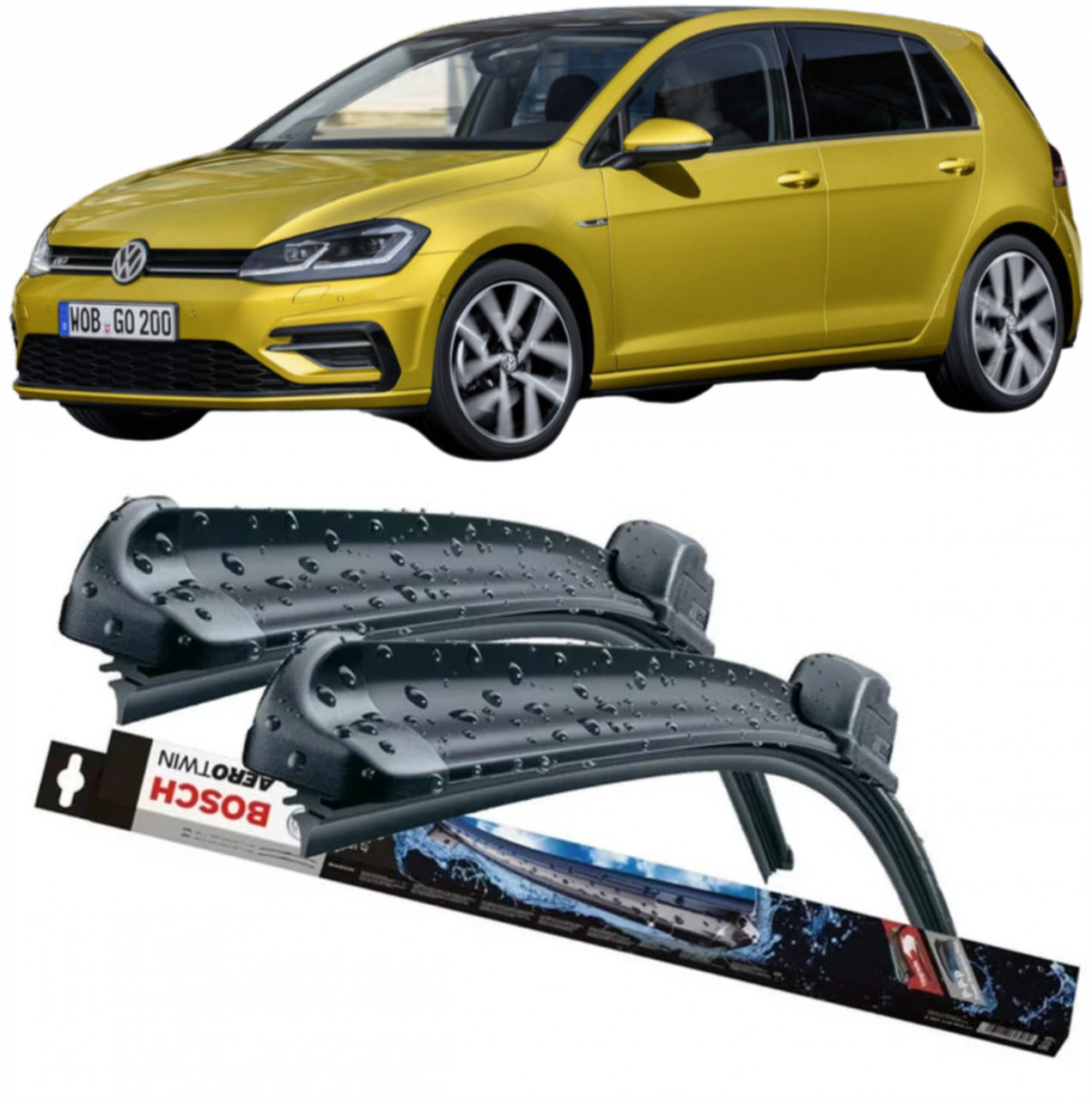 Stergatoare auto dedicat cu masina VOLKSWAGEN