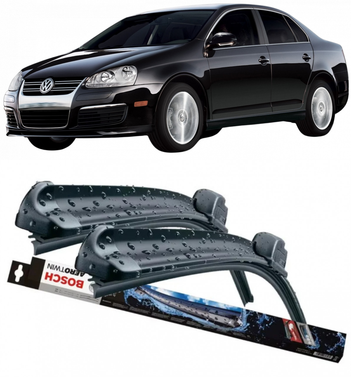 Stergatoare auto dedicat cu masina VOLKSWAGEN 