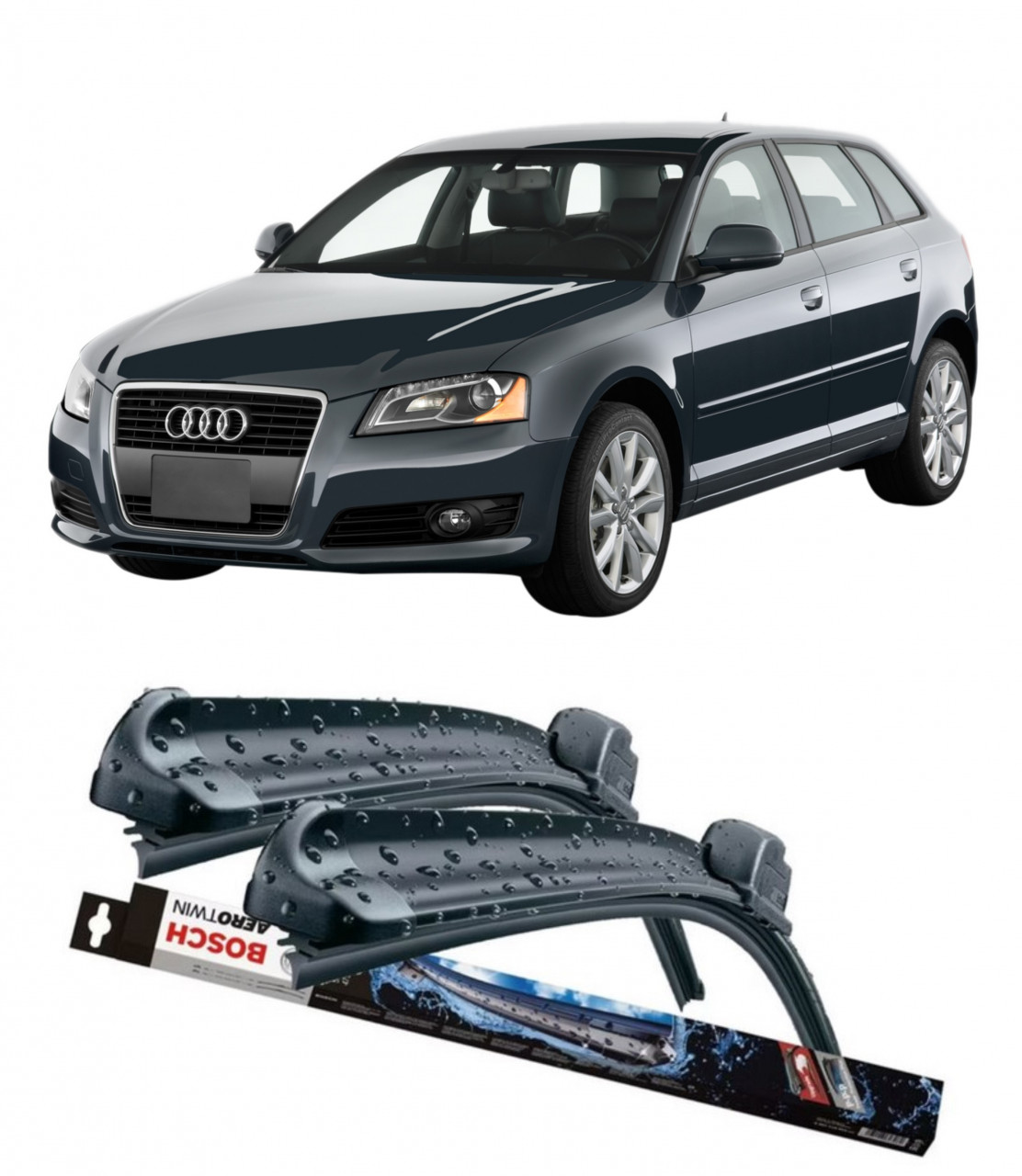 Stergatoare auto dedicat cu masina AUDI
