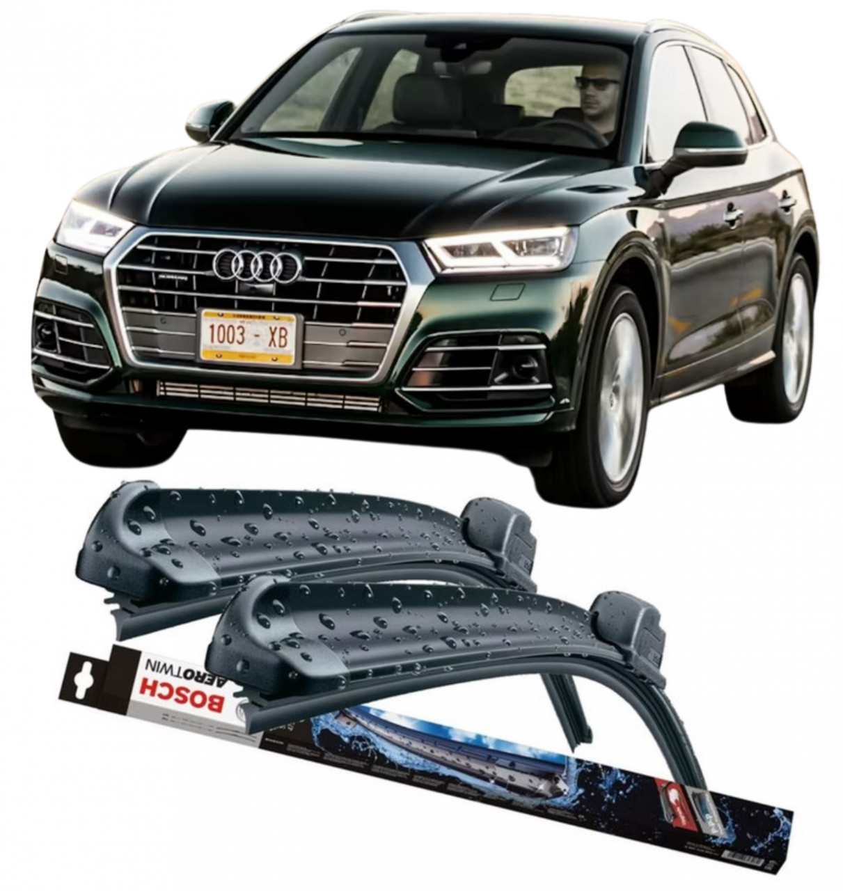 Stergatoare auto dedicat cu masina AUDI Q7