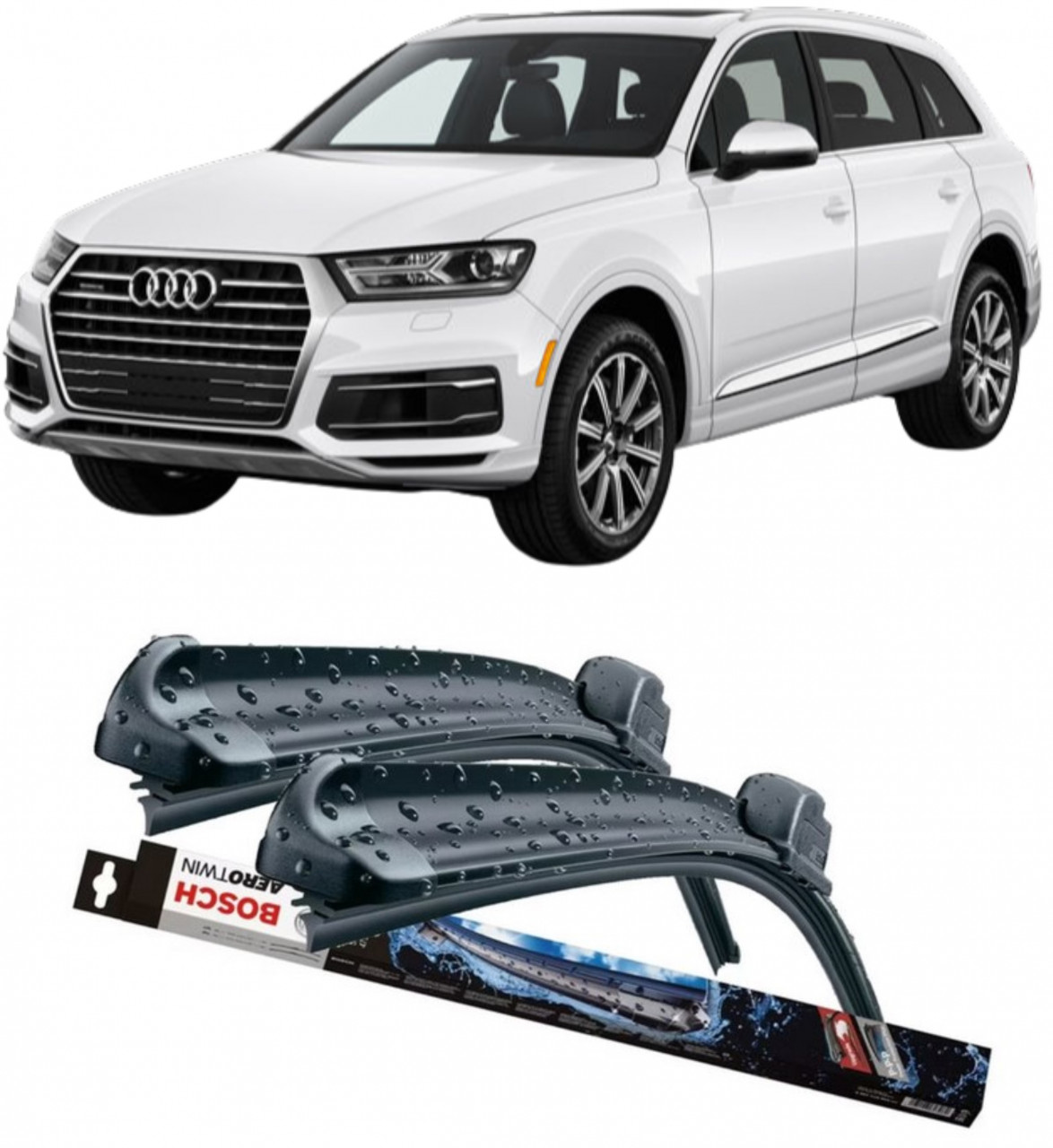 Stergatoare auto dedicat cu masina AUDI Q7