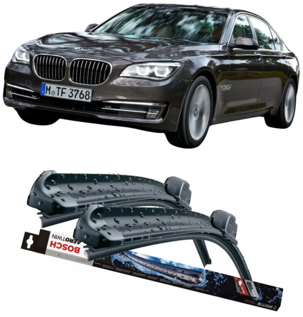 Stergatoare auto dedicat cu masina BMW 