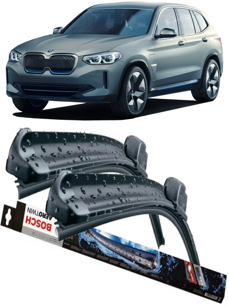 Stergatoare auto dedicat cu masina BMW 