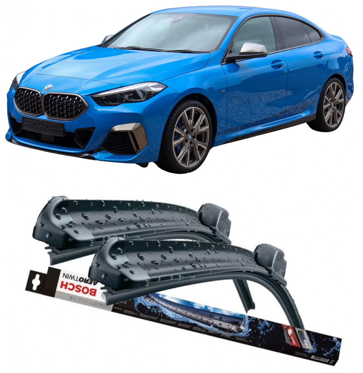 Stergatoare auto dedicat cu masina BMW 
