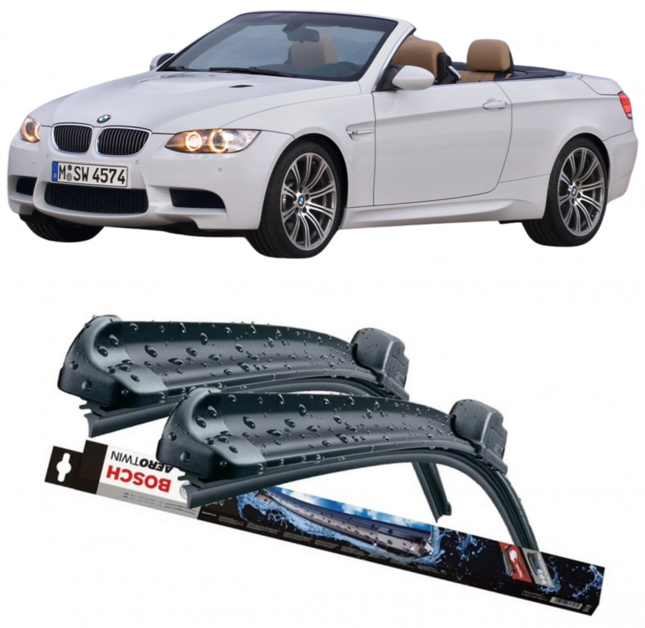 Stergatoare auto dedicat cu masina BMW