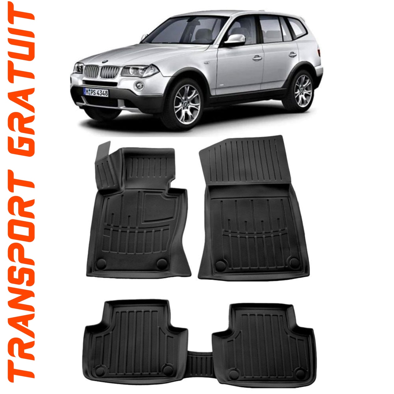 Set covorase auto pentru masina ta BMW X3