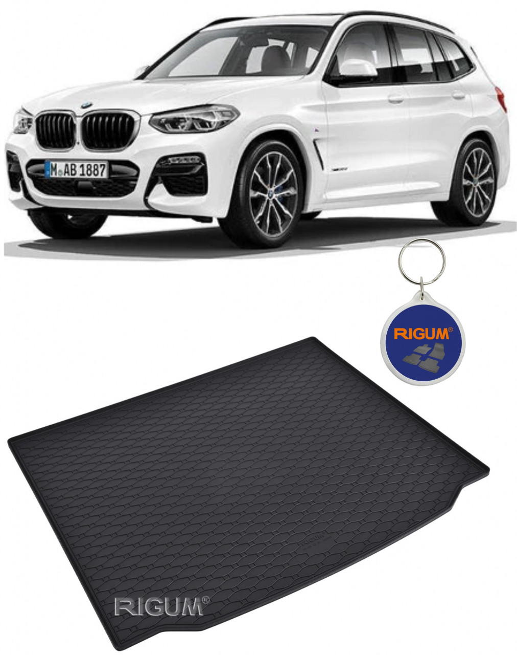 Tavita portbagaj auto dedicata pentru masina BMW X3