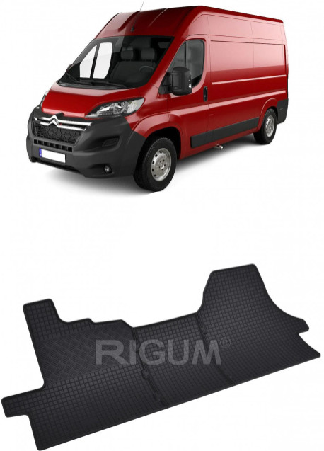 Set 3 covorase Fiat Ducato 3M 2022-prezent, din cauciuc 100%, compatibile cu autoturismul FIAT Ducato