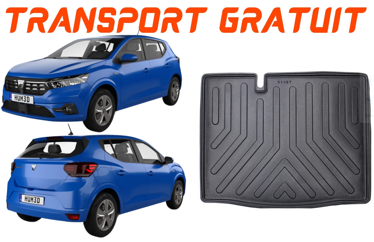 Tavita portbagaj auto dedicata pentru haionul masinii tale Dacia Sandero