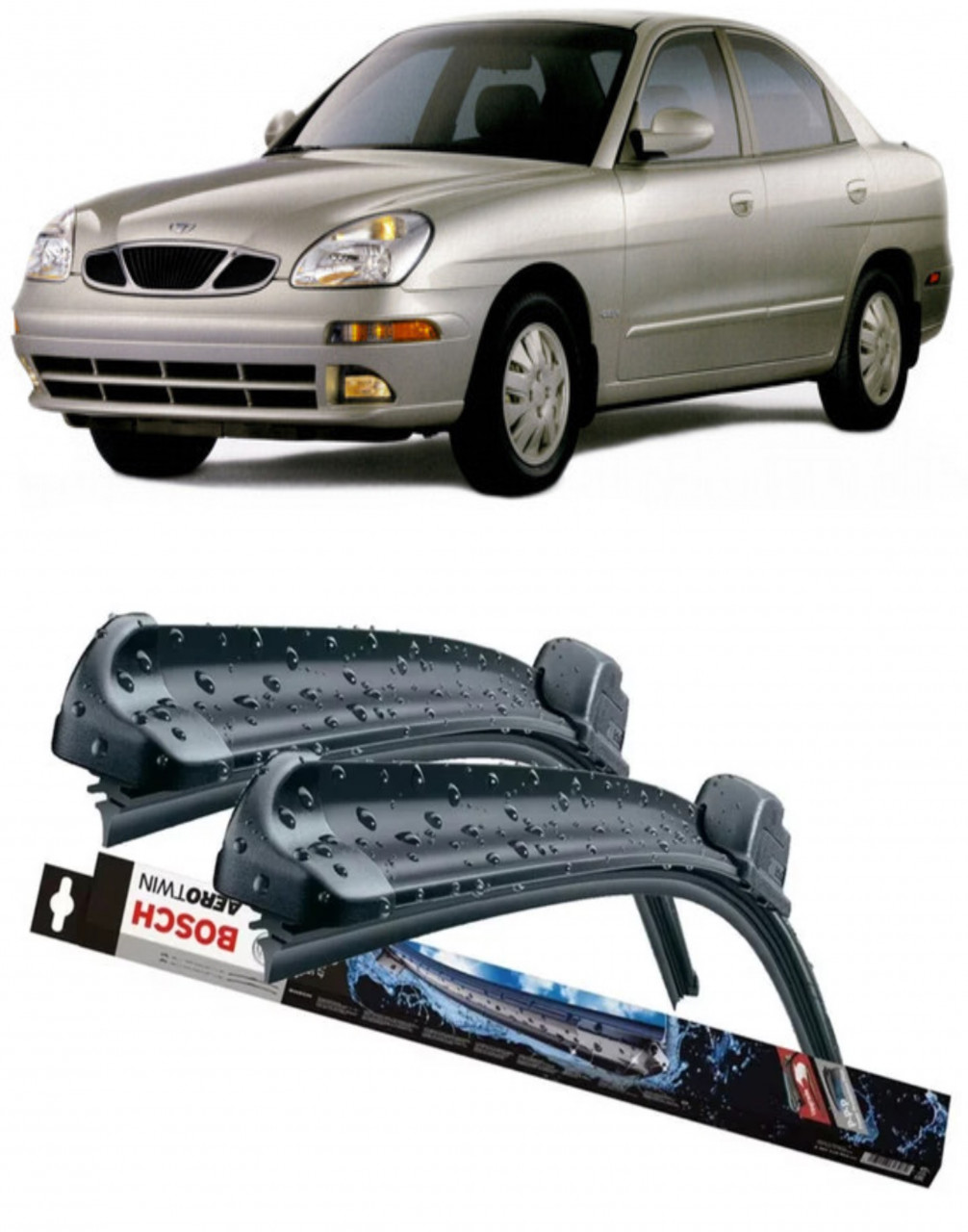 Stergatoare auto dedicat cu masina Daewoo Nubira